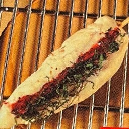 028 Sasami skewers Plum shiso