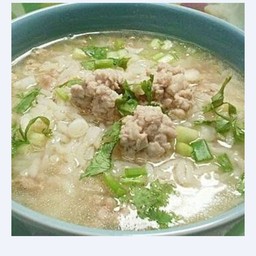 ข้าวต้มหมูสับ