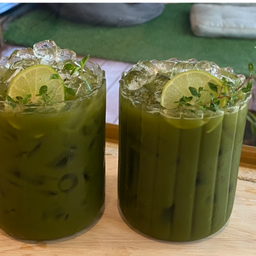 ชาเขียวน้ำผึ้งมะนาว (ร้อน/เย็น/ปั่น)