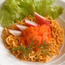 มาม่าไข่เค็ม ไข่กุ้ง