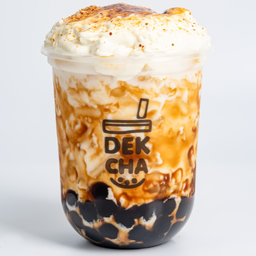 ชานมโกโก้พ่นไฟ