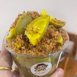 มะม่วงเบาดองคลุกพริกเกลือ