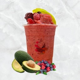 Avocado Berry Yogurt
