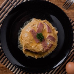 ข้าวไข่ข้นแฮม