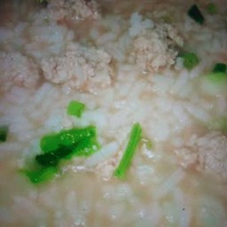 ข้าวต้มไก่สับ