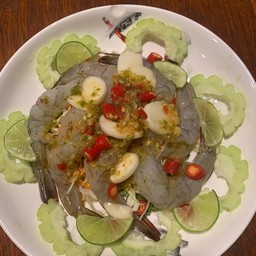 กุ้งแช่น้ำปลา
