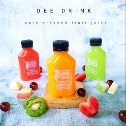 น้ำผักและผลไม้สกัดเย็น100% Dee Drink