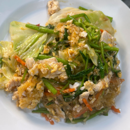 สุกี้แห้งไก่