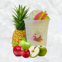 Apples Combo ( แอ๊ปเปิ้ลแดง แอ๊ปเปิ้ลเขียว สับปะรด โยเกิร์ต )