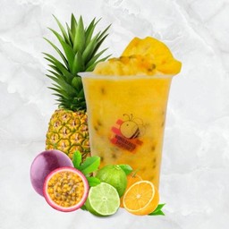 Passionfruits Combo ( เสาวรส ส้ม สับปะรด มะนาว )