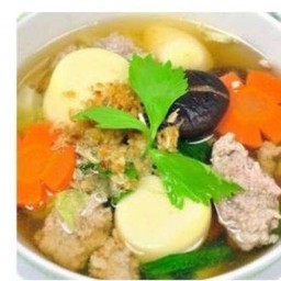 ต้มจืดเต้าหู้หมูสับ