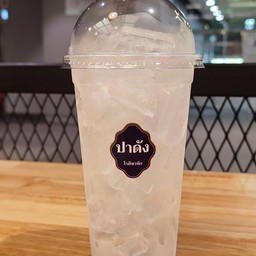 น้ำแข็งหลอดเล็ก แก้วใหญ่