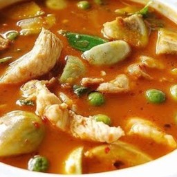 แกงป่าหมู(กับข้าว)