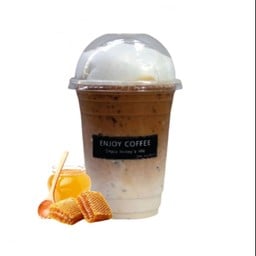ฮันนี่ ลาเต้เย็น Honey Latte