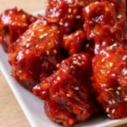 ไก่กรอบ ซอสฮอตแอนด์สไปซี่