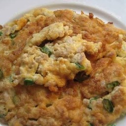 ไข่เจียว + ไข่3ฟอง