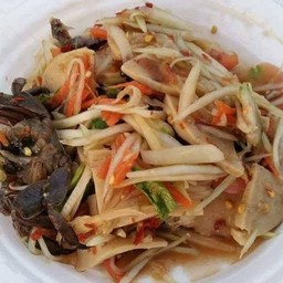 ตำหมูยอปูปลาร้า