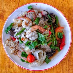 ตำเกาเหลาทะเลรวม