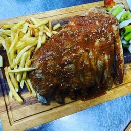 สเต็กซี่โครงหมูบาร์บีคิว