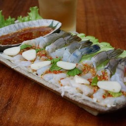 กุ้งแช่น้ำปลา