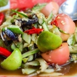 ร่มไม้ยาง ตำ | ยำ |ลาบ ชัยนาท