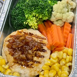 แฮมเบิร์กอกไก่ healthy