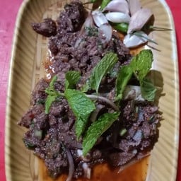 ลาบเนื้อสุก