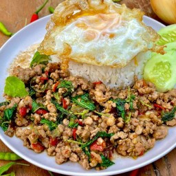 กะเพราฉ่ำหนองฮ่อ