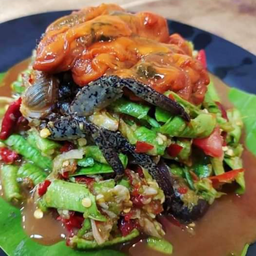 ตำถั่วหอยดอง