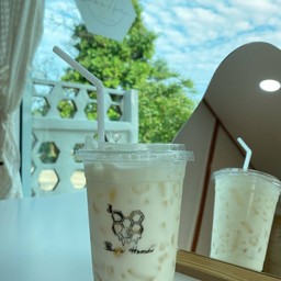 นมสดน้ำผึ้งมะพร้าว