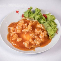 ไข่ดาวหน้ากุ้ง