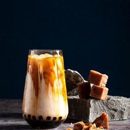 ชานมบราวชูก้าไข่มุก