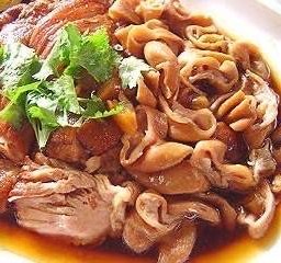 ขาหมูเปล่า เนื้อ+หนัง+ไส้