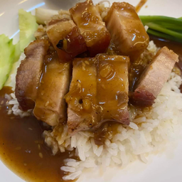 ข้าวหมูกรอบ Deli
