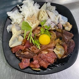 จิ้มจุ่มรวม หมู เนื้อ ทะเลกลาง