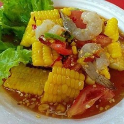 ยำข้าวโพด