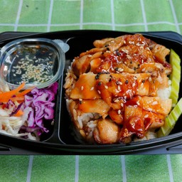 ข้าวไก่ย่างเทอริยากิ