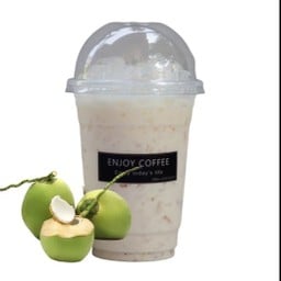 มะพร้าวนม เย็น Iced Coconut Milk