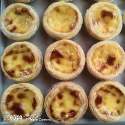 ทาร์ตไข่หน้าชา(พะยอม)😋😋