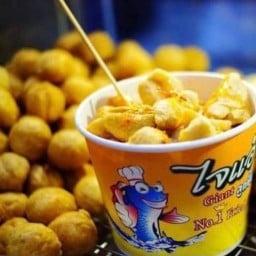 ลูกชิ้นระเบิด ทอดน้ำมันรำข้าว โลตัสชลบุรี