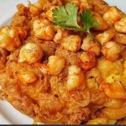 ข้าวไข่เจียวกุ้งสับ