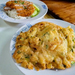 ไข่เจียวหมูสับ ราดข้าว