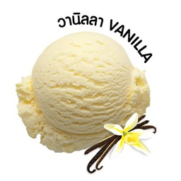 ไอศครีมวานิลลา (ใส่ถ้วย)