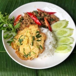 ข้าวกะเพราหมูสับ