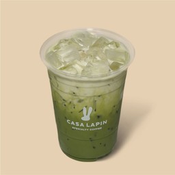 Iced Green Tea Latte (12 oz)