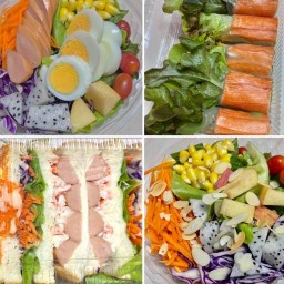 โจเซฟสลัดผักสลัดโรลแซนวิช