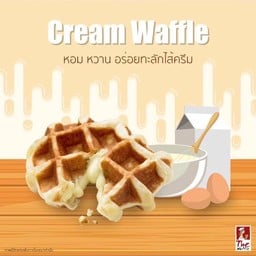 วาฟเฟิล ไส้ครีม