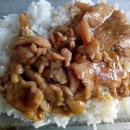 ข้าวหมูหวาน