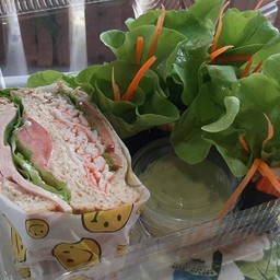 ชุดสลัดโรลสาหร่าย&แซนวิชเกาหลี