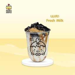 เฉาก๊วยนมสด (แยกน้ำแข็งและเฉาก๊วย)